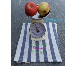 Stickdatei - Sweet Summer Sprüche